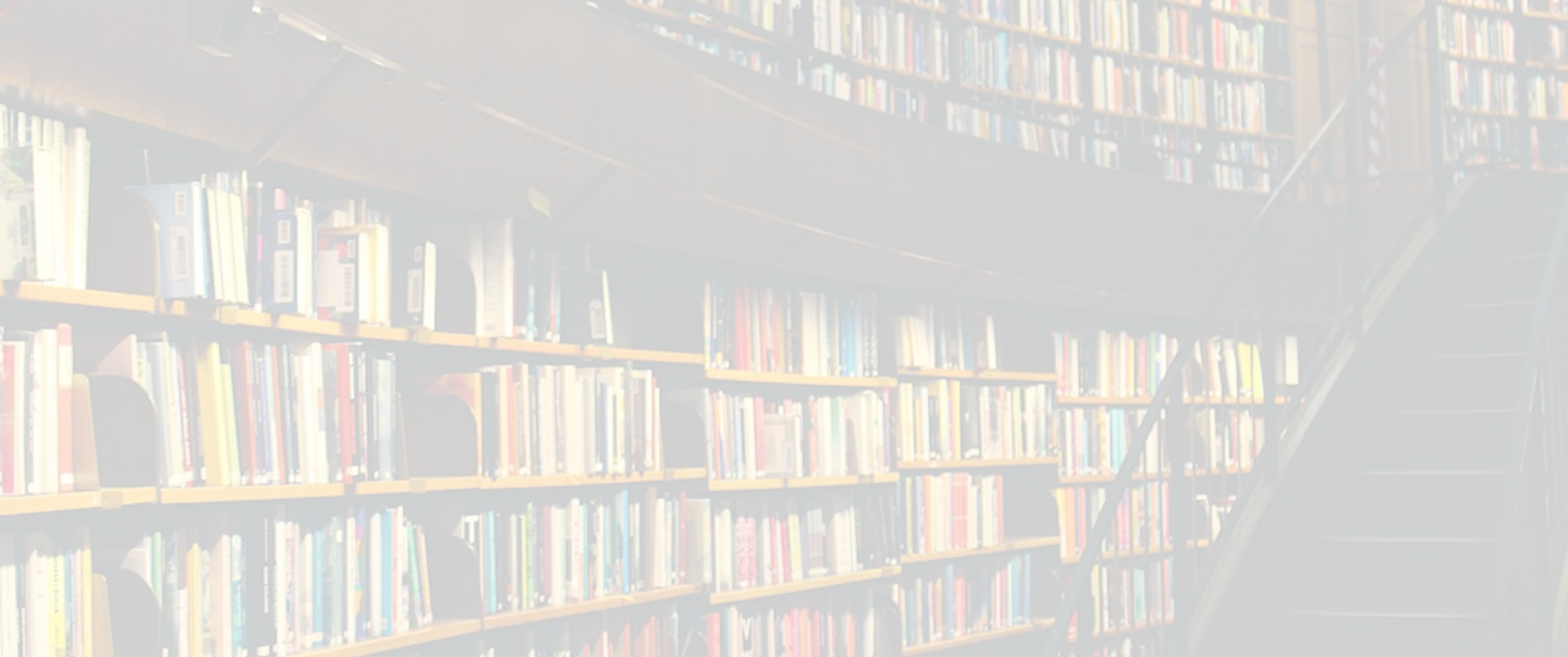 Library bookshelves