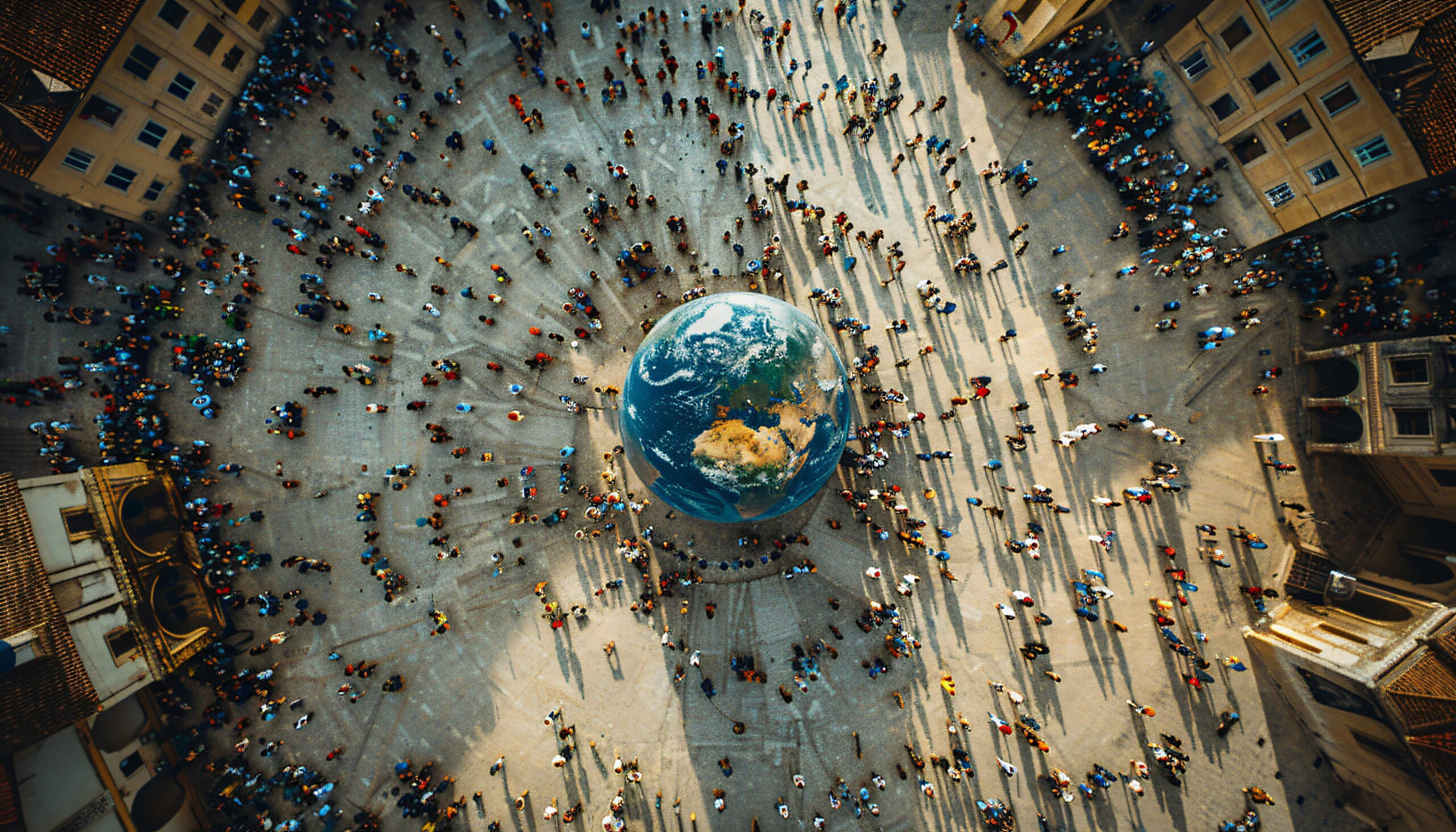 Global digital globe
